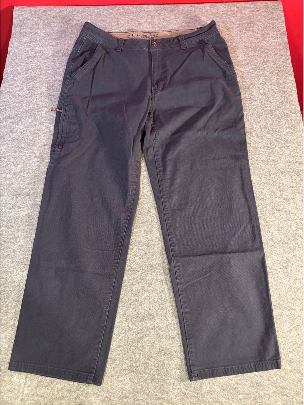 Legendary Outfitters Men's Navy Blue Casual Pants Size 36x30
